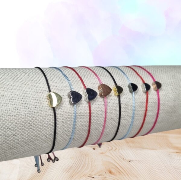 Bracelet Cœur Coloré – Bijou d’Amour ❤️✨