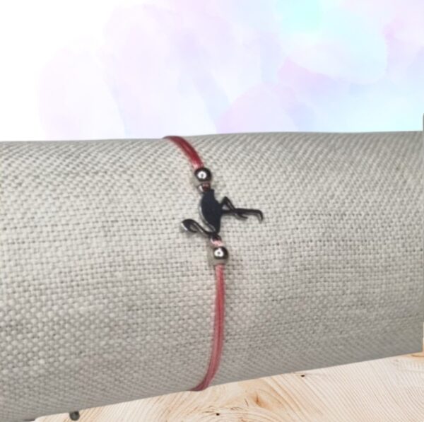 Bracelet Flamant Rose – Élégance Exotique au Poignet