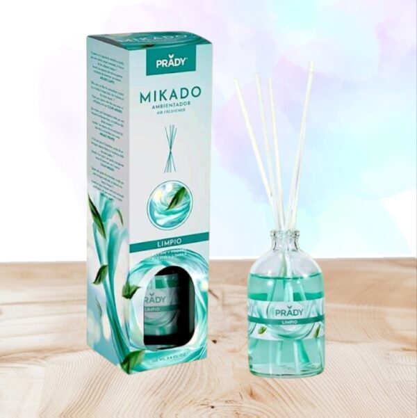 Offrez à votre maison une touche de pureté avec le Mikado Senteur Propre de Prady : une fragrance douce et fraîche pour une ambiance apaisante.