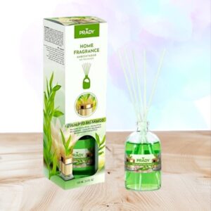 Découvrez le parfum d’ambiance Mikado Eucalyptus & Basilic : fraîcheur naturelle, diffusion longue durée et ambiance relaxante pour votre intérieur.