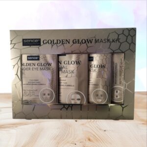 Offrez un rituel beauté complet avec le Coffret 4 masques Golden Glow. Éclat, hydratation et détente assurés pour une peau douce et lumineuse.