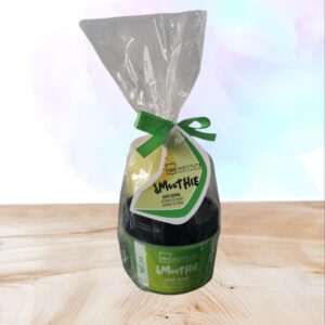 Coffret Bain Senteur Melon avec gommage exfoliant & boule de bain parfumée. Un rituel fruité pour peau douce et moment de détente.